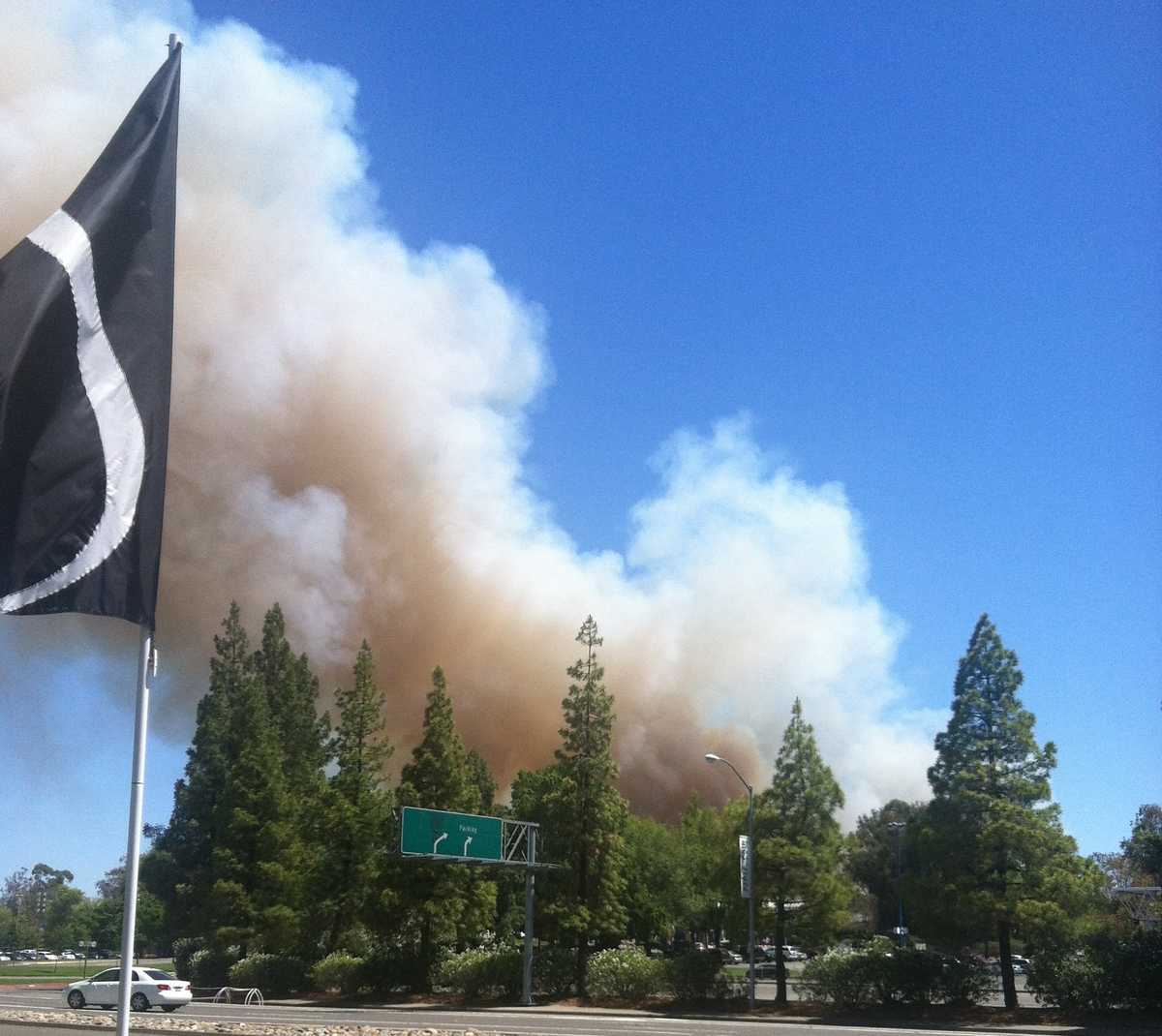 Photos Fourth of July fire burns in, around Cal Expo