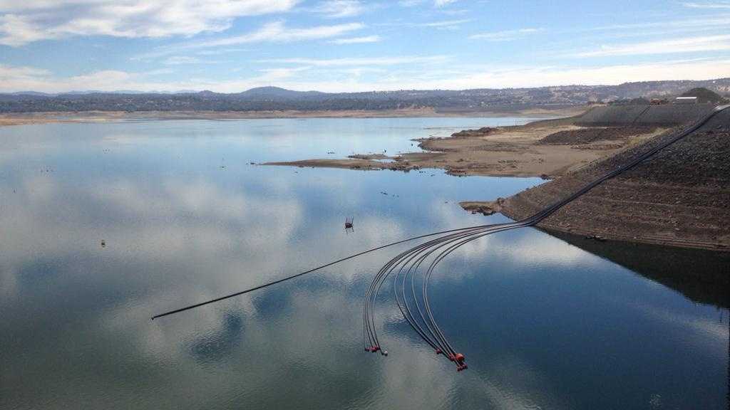 Folsom Lake water levels continue to drop
