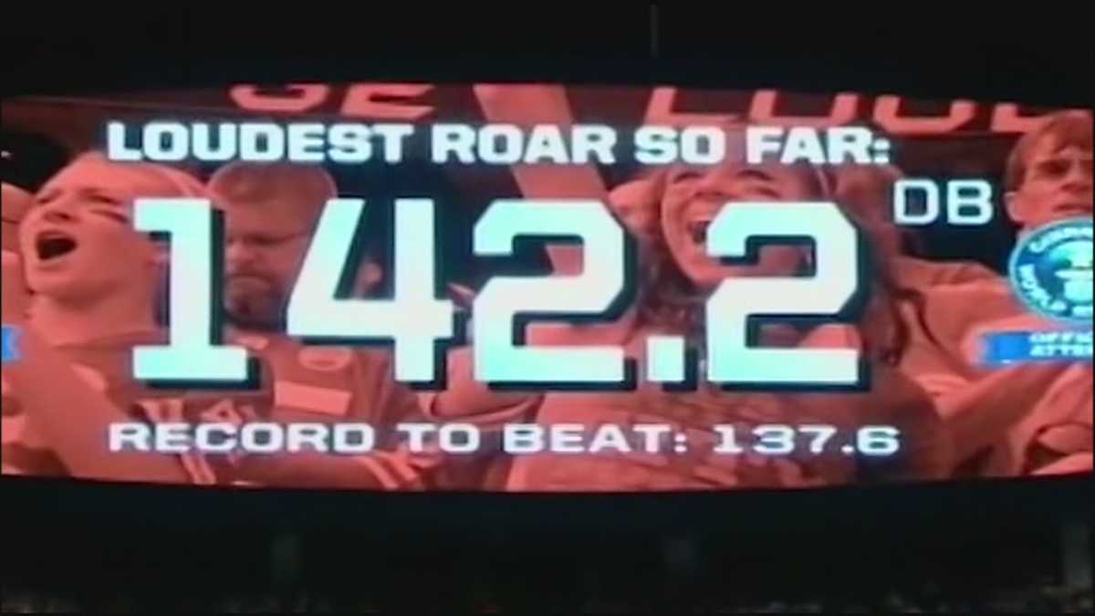 Chiefs fans reclaim world record for loudest stadium