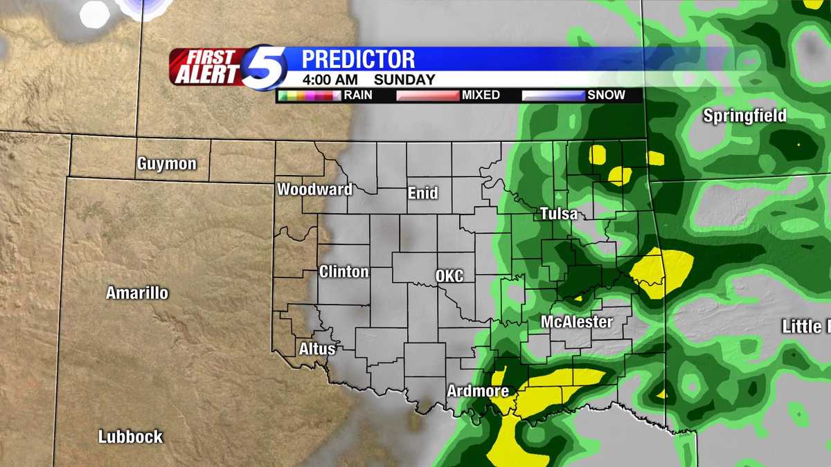 Hourbyhour Oklahoma weather slideshow