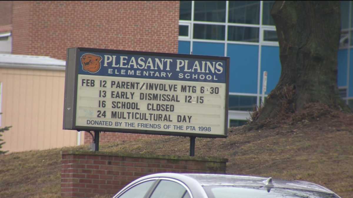 2 kids struck in front of Pleasant Plains ES