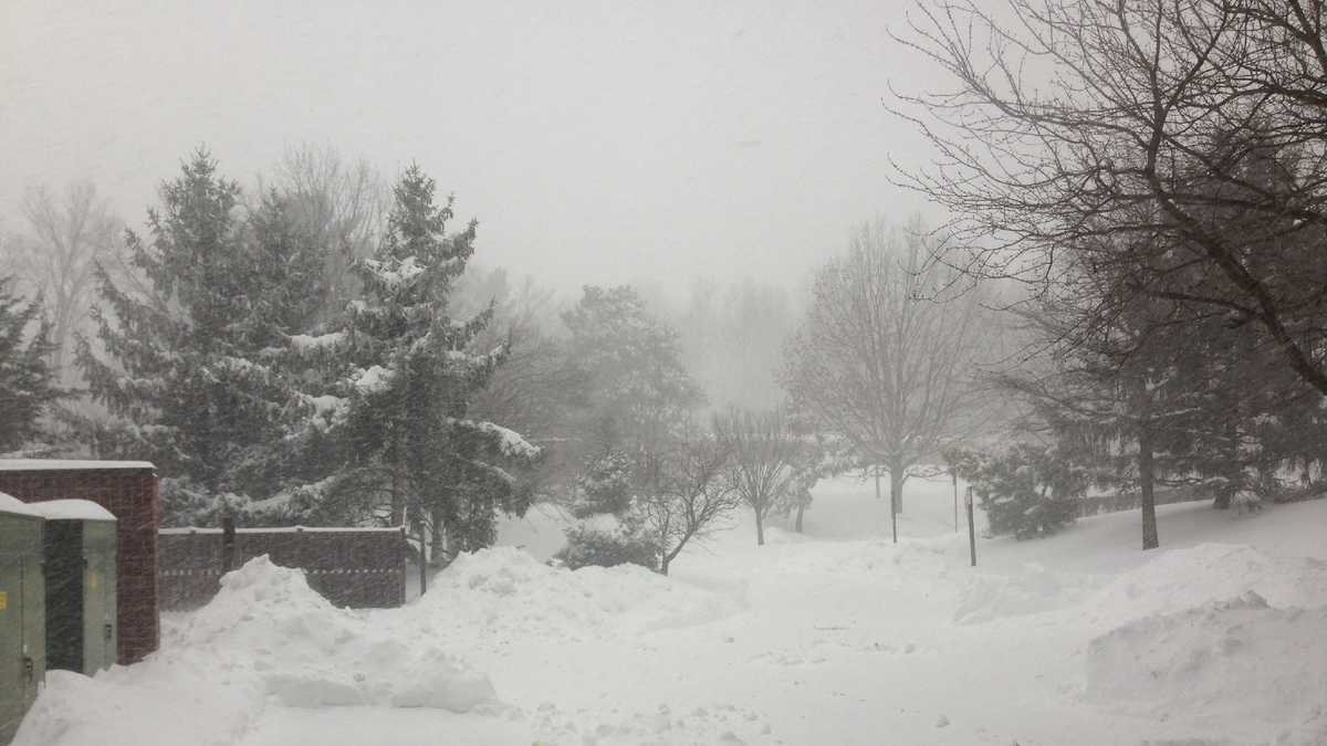 Photos January 2016 snow in Baltimore, Maryland