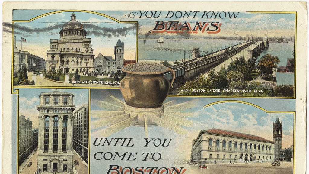 Vintage postcards look back at Boston