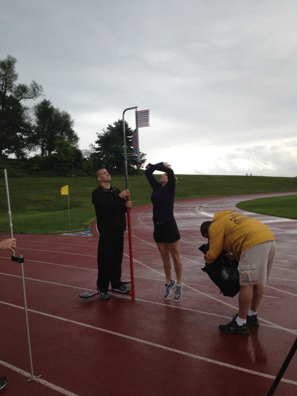 News 8's Katelyn Smith takes state police fitness test