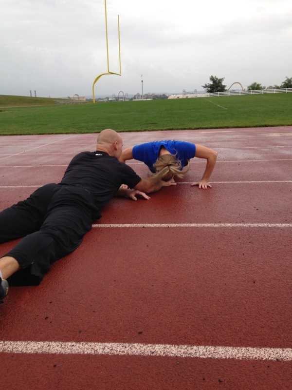 News 8's Katelyn Smith takes state police fitness test