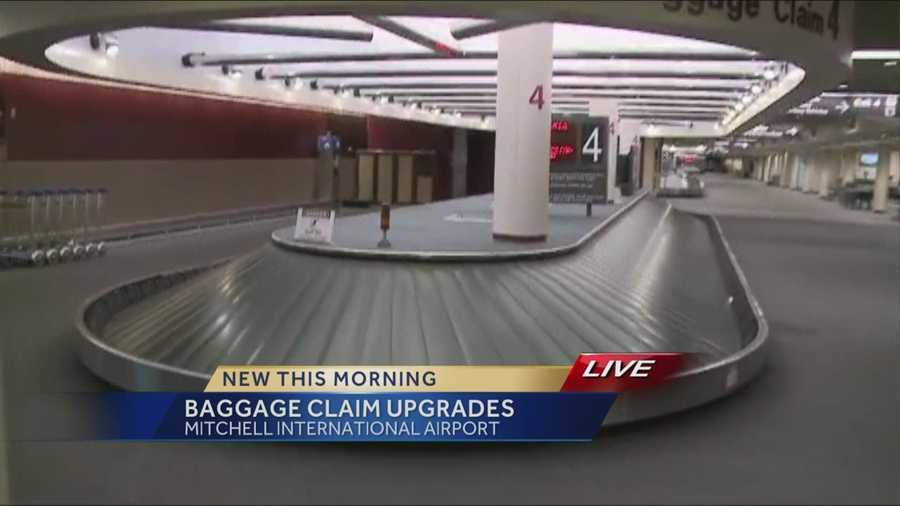 Mitchell Airport begins baggage area makeover
