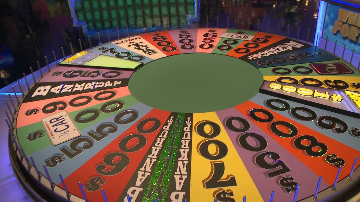 Images 'Wheel of Fortune' behind the scenes