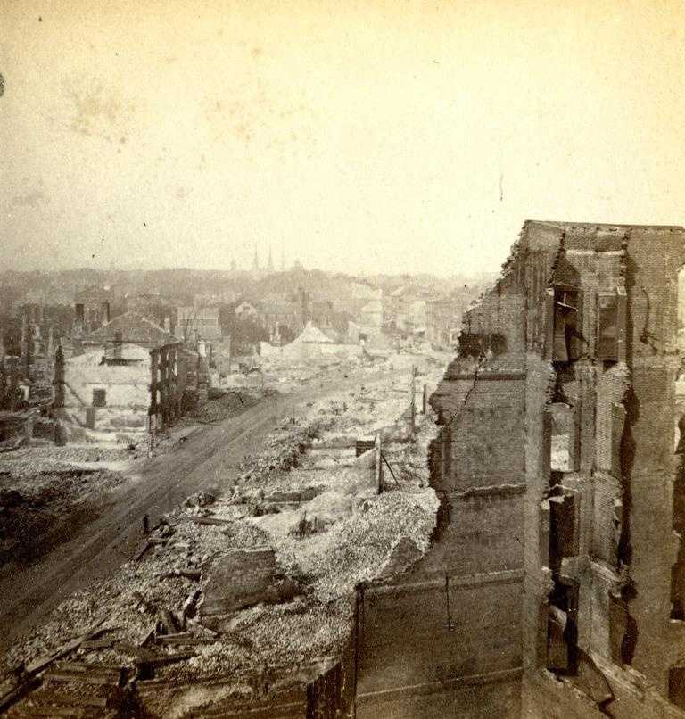 Historic photos Portland's Great Fire of 1866