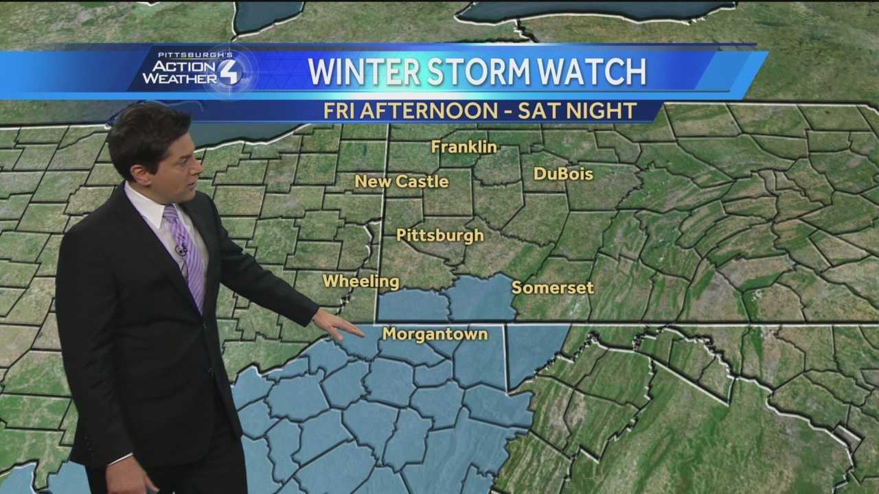 In Photos: How Pittsburgh's Action News 4 Covers A Snowstorm