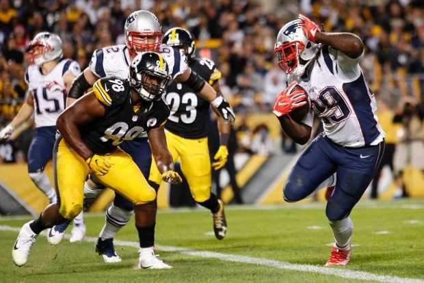 Blount, Gronkowski lead Patriots to 27-16 win over Steelers