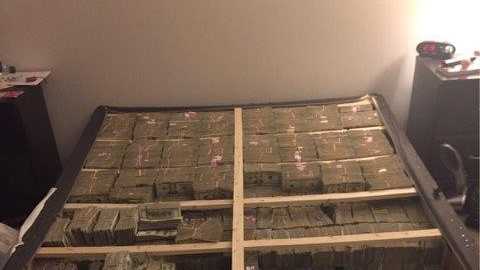 What Nearly $20 Million Stashed Under A Mattress Looks Like