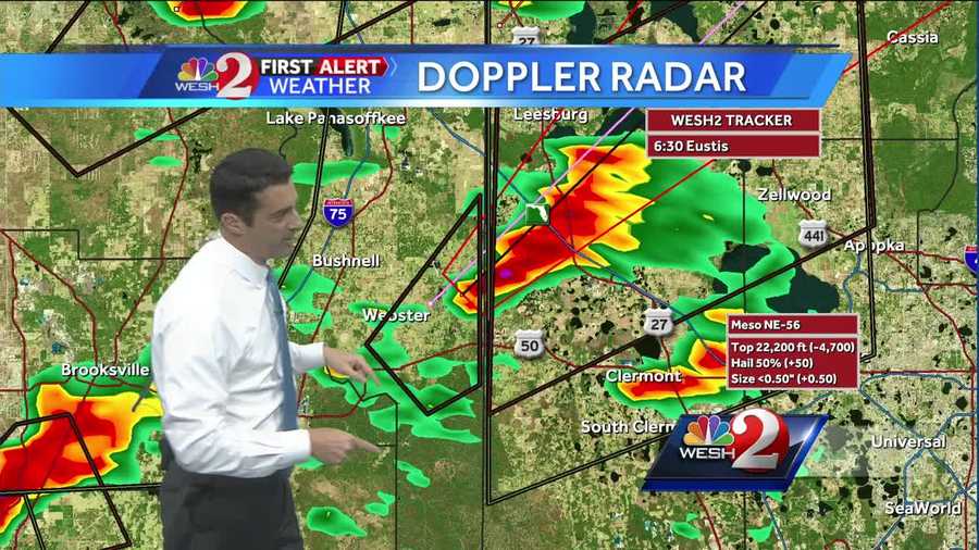 Tornado Warnings issued across Central Florida