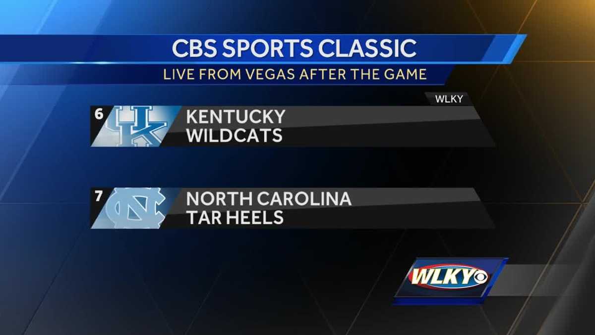 WLKY is in Las Vegas for CBS Sports Classic UK-UNC match up - WLKY Louisville