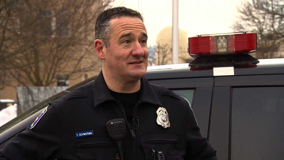 WATCH: 'Guardian angel' police officer rescues veteran from burning car - WCVB Boston