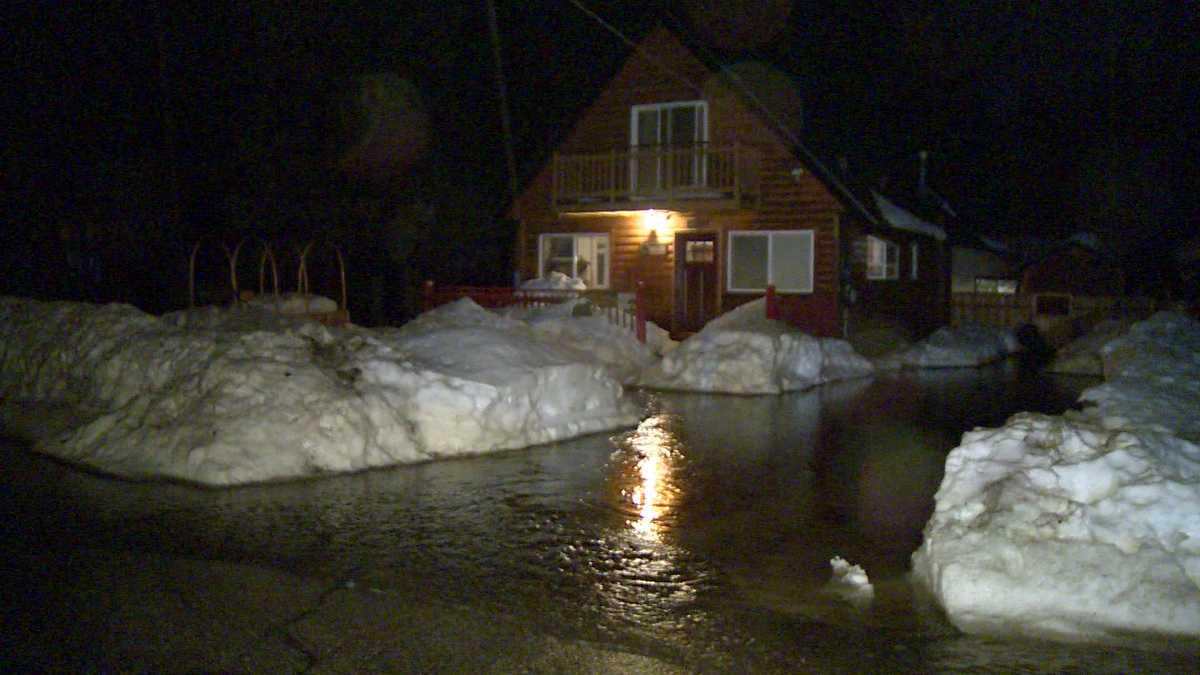 Melting snow, rain lead to flooding in South Lake Tahoe