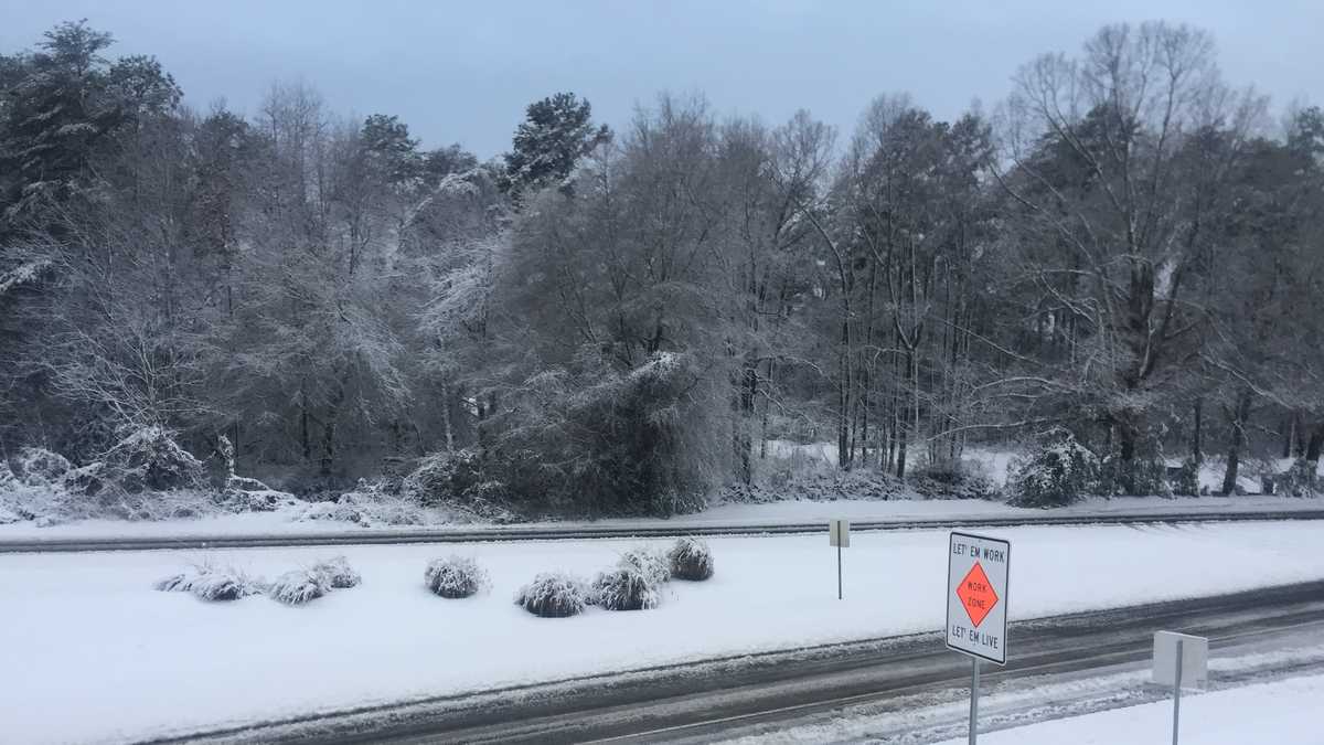 Check out snow pictures from around the Upstate, western North Carolina