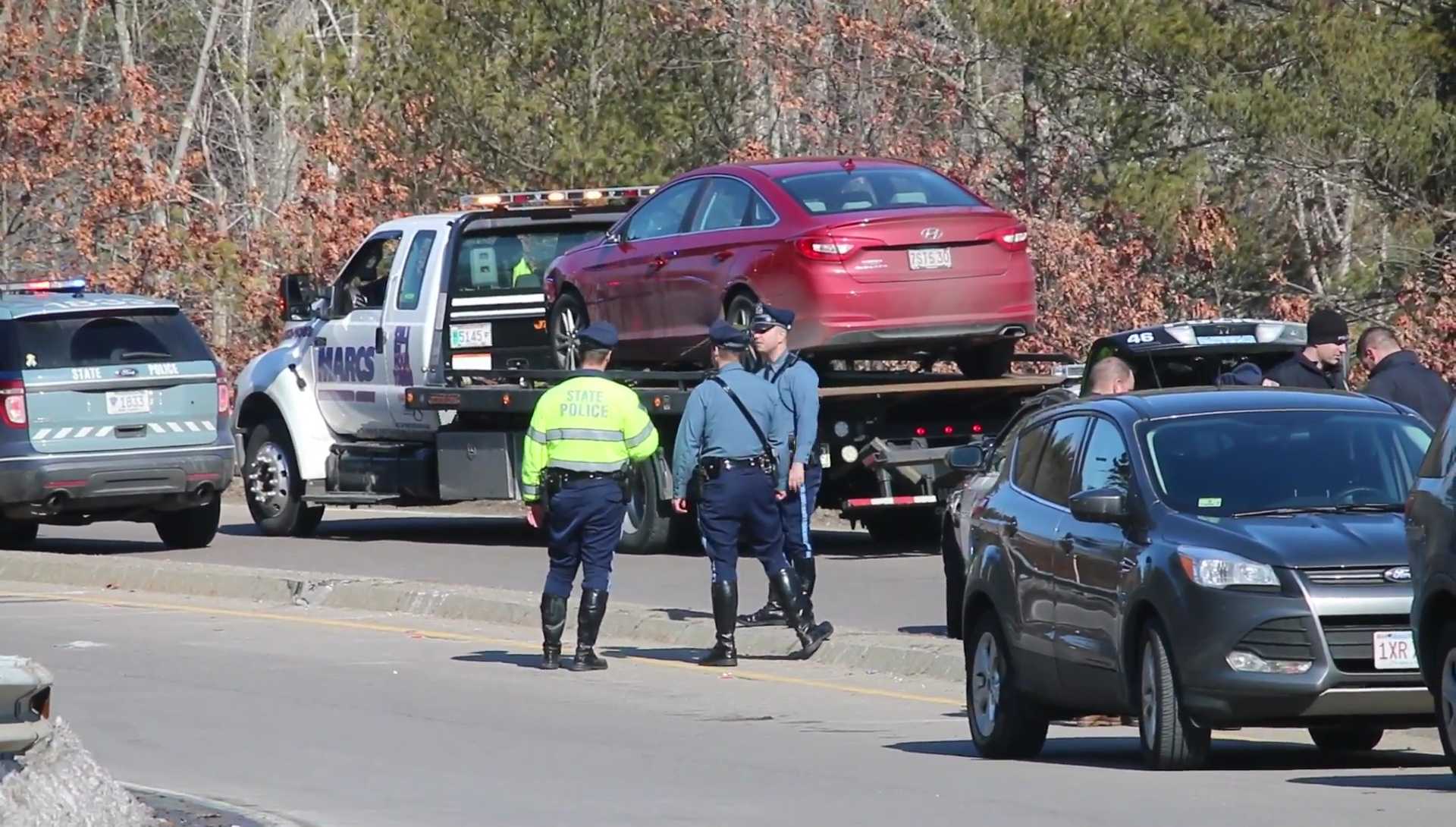 MA police say suspect led them on a wild chase