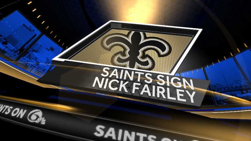 DT Nick Fairley Re-Signs with Saints DT Nick Fairley Re-Signs with Saints