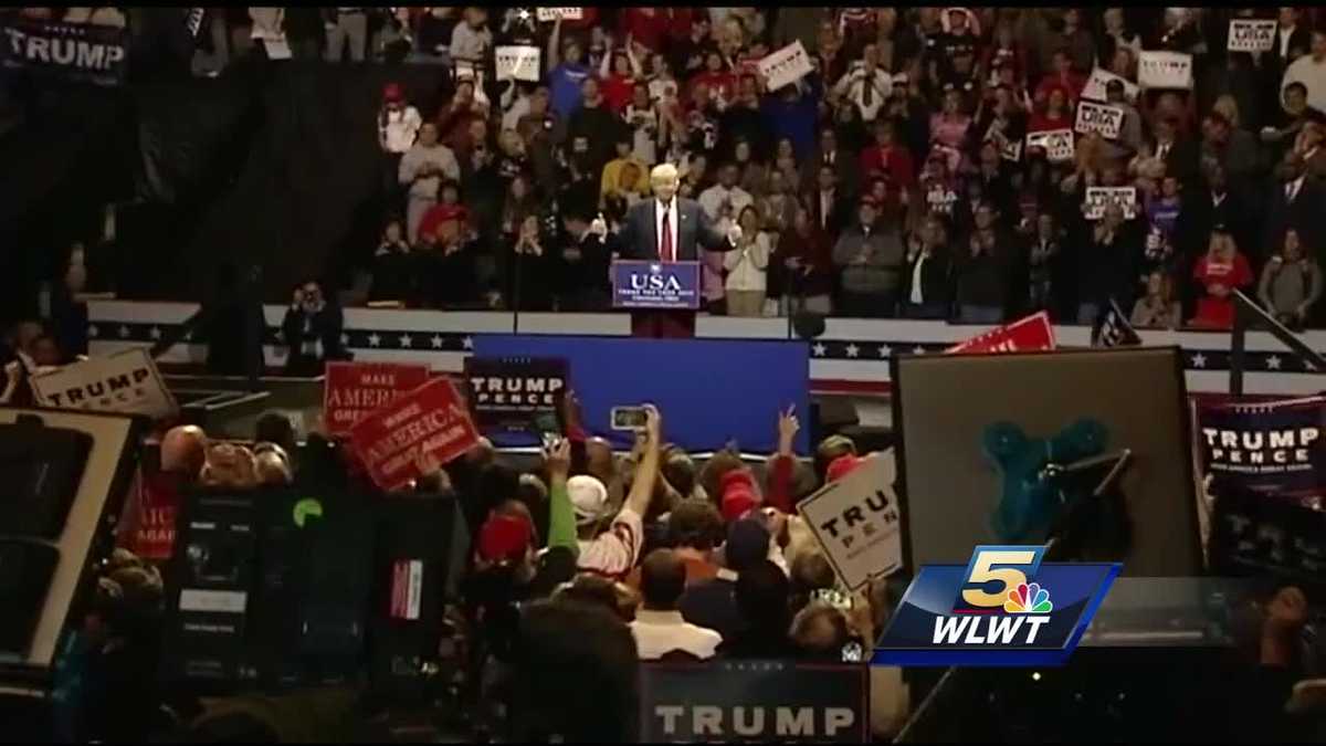 Trump, Pence hold post-election rally in Cincinnati - WLWT Cincinnati