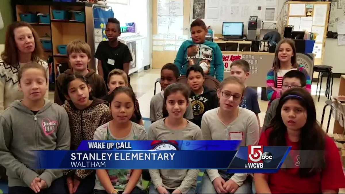 Wake up call Stanley Elementary School
