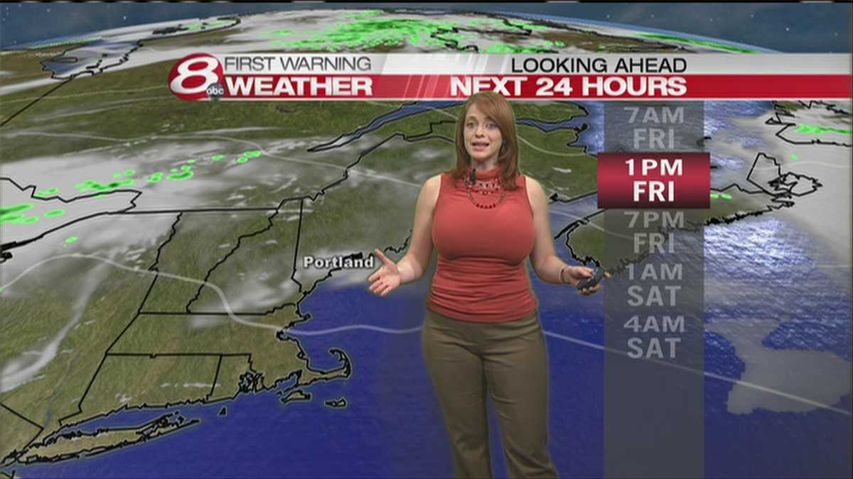 WMTW News 8 First Warning Weather Friday Afternoon Forecast