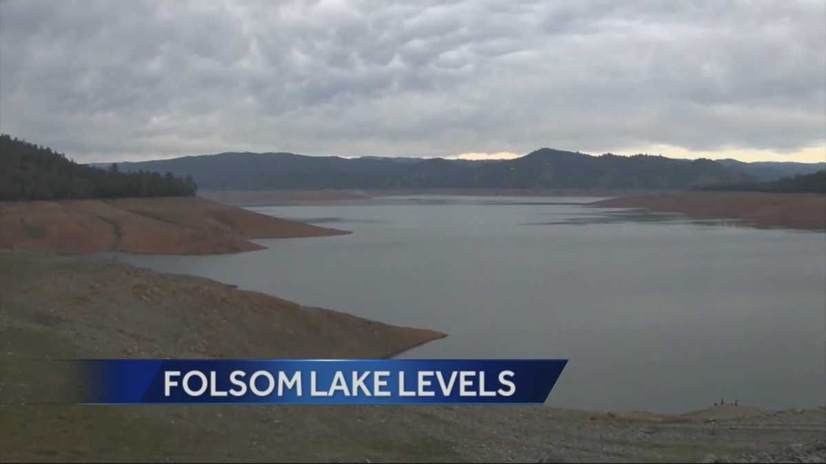 Folsom lake water level