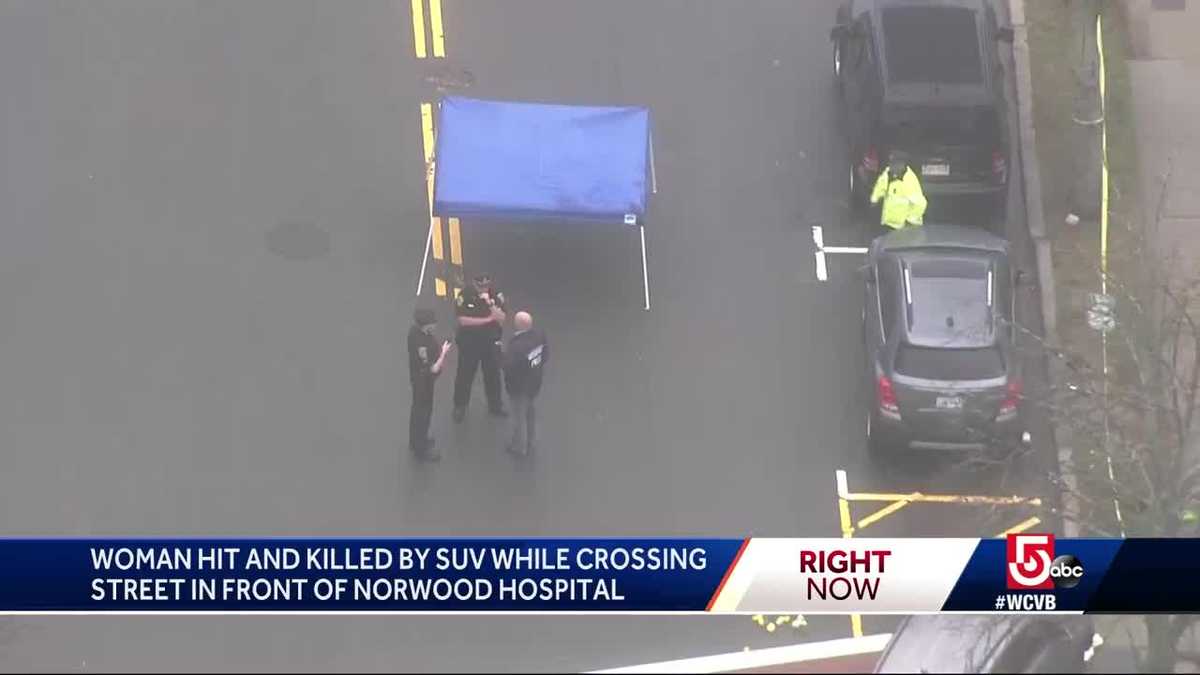 Woman hit, killed by SUV while crossing street near hospital