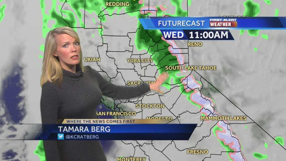 Tamara Bergs Wednesday Norcal Forecast 31115