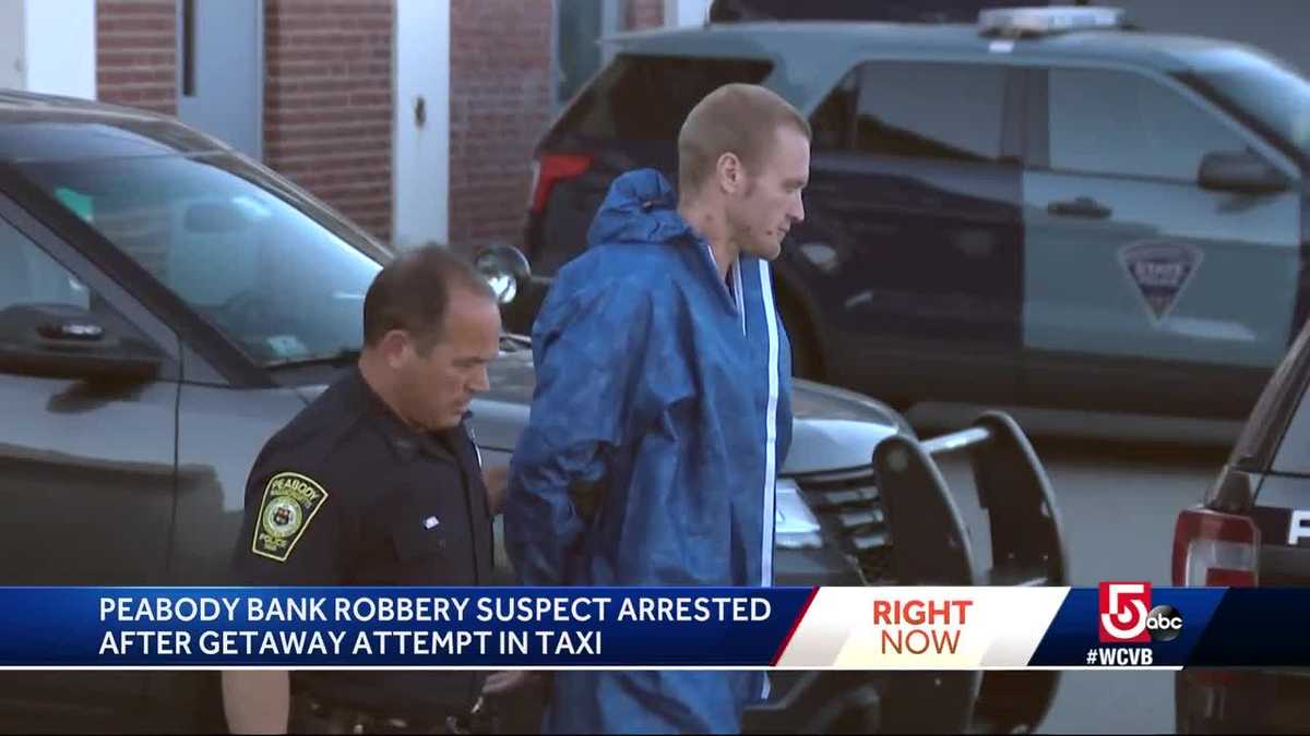 Bank robbery suspect made getaway attempt in taxi