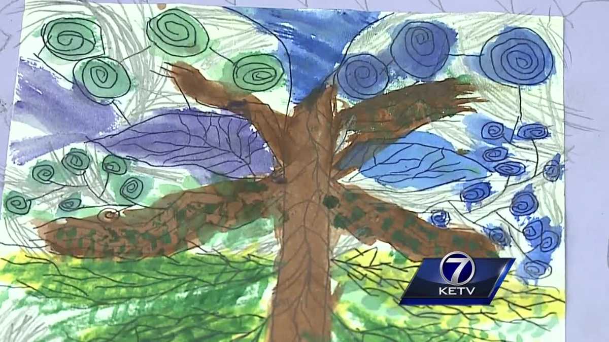 Teacher uses art to help kids heal - KETV Omaha
