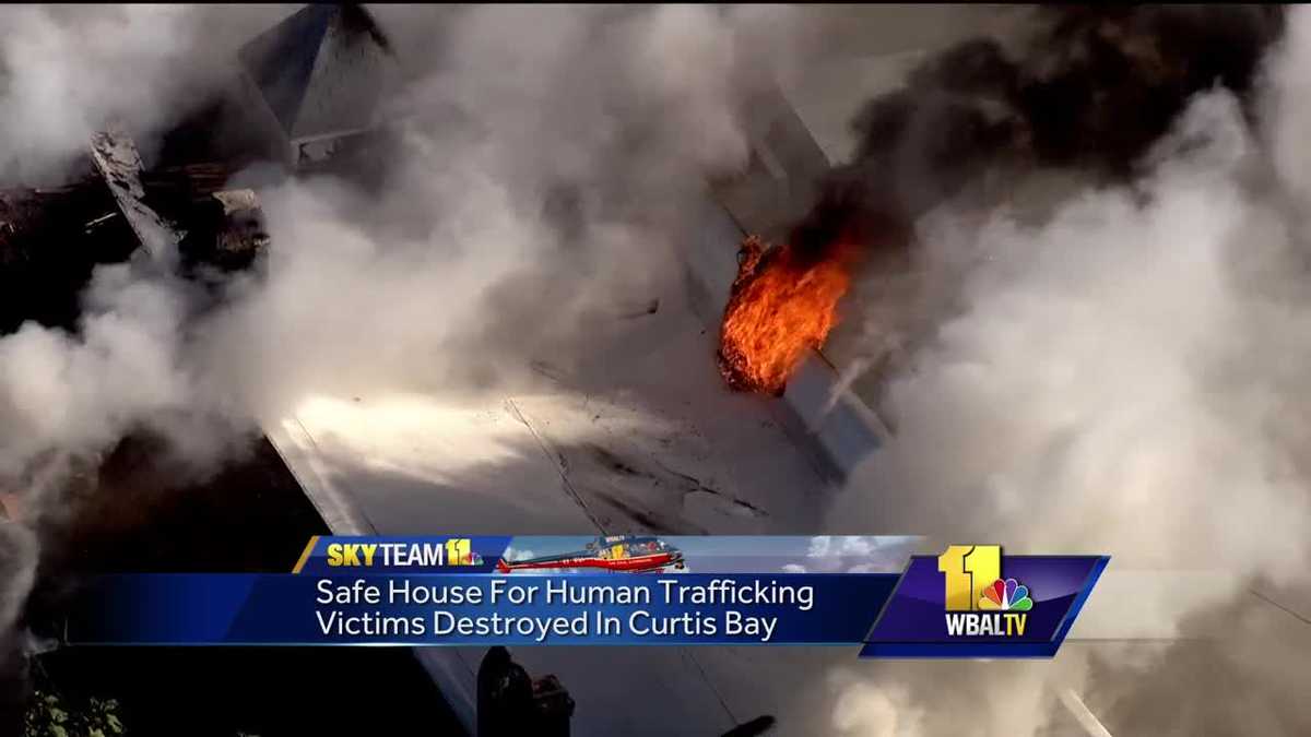 Video: Fire damages safe house in Baltimore - WBAL Baltimore