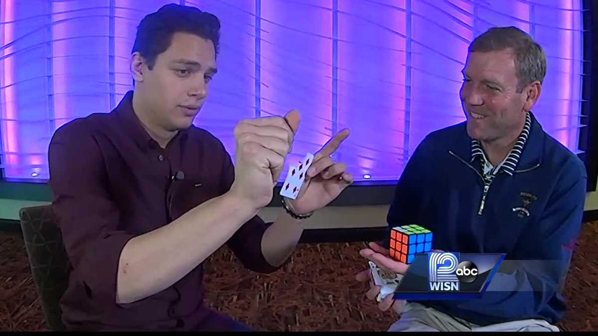 Magician stuns Mark Baden with tricks - WISN Milwaukee