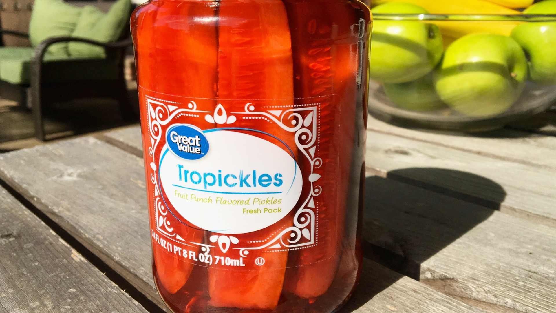Fruit punch pickles are now a thing