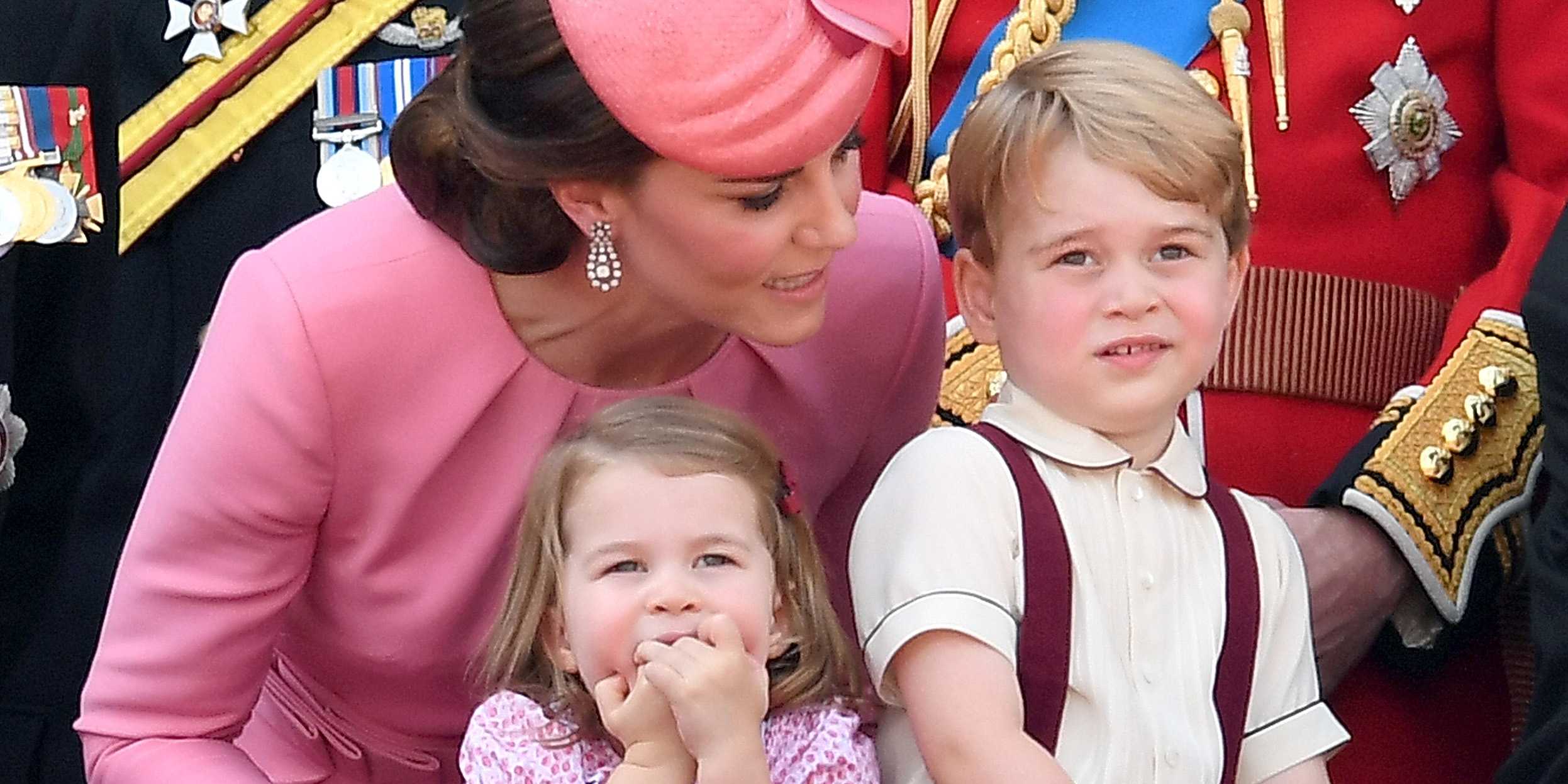 Prince George and Princess Charlotte stole the show at the Queen's birthday