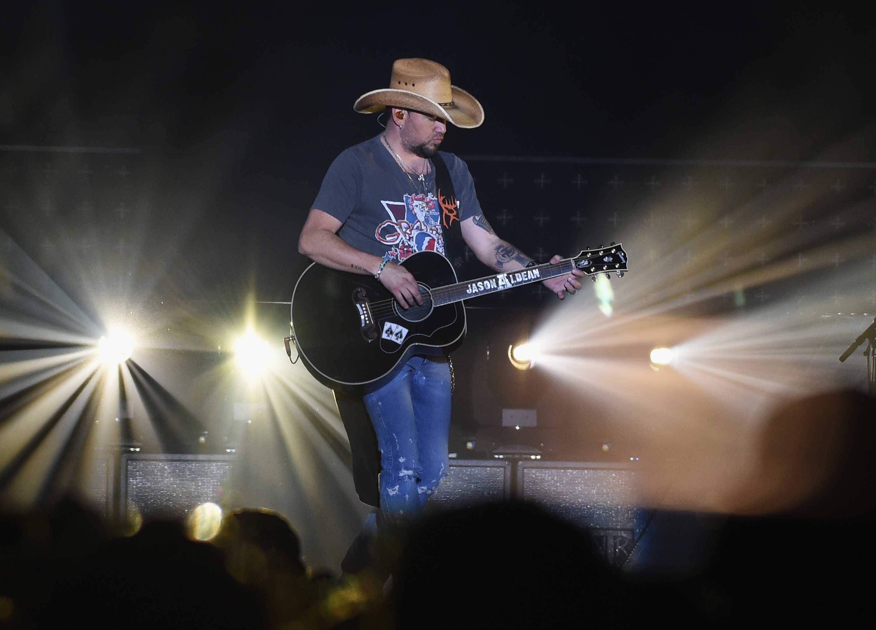 Jason Aldean has canceled upcoming concerts after the Las Vegas shooting