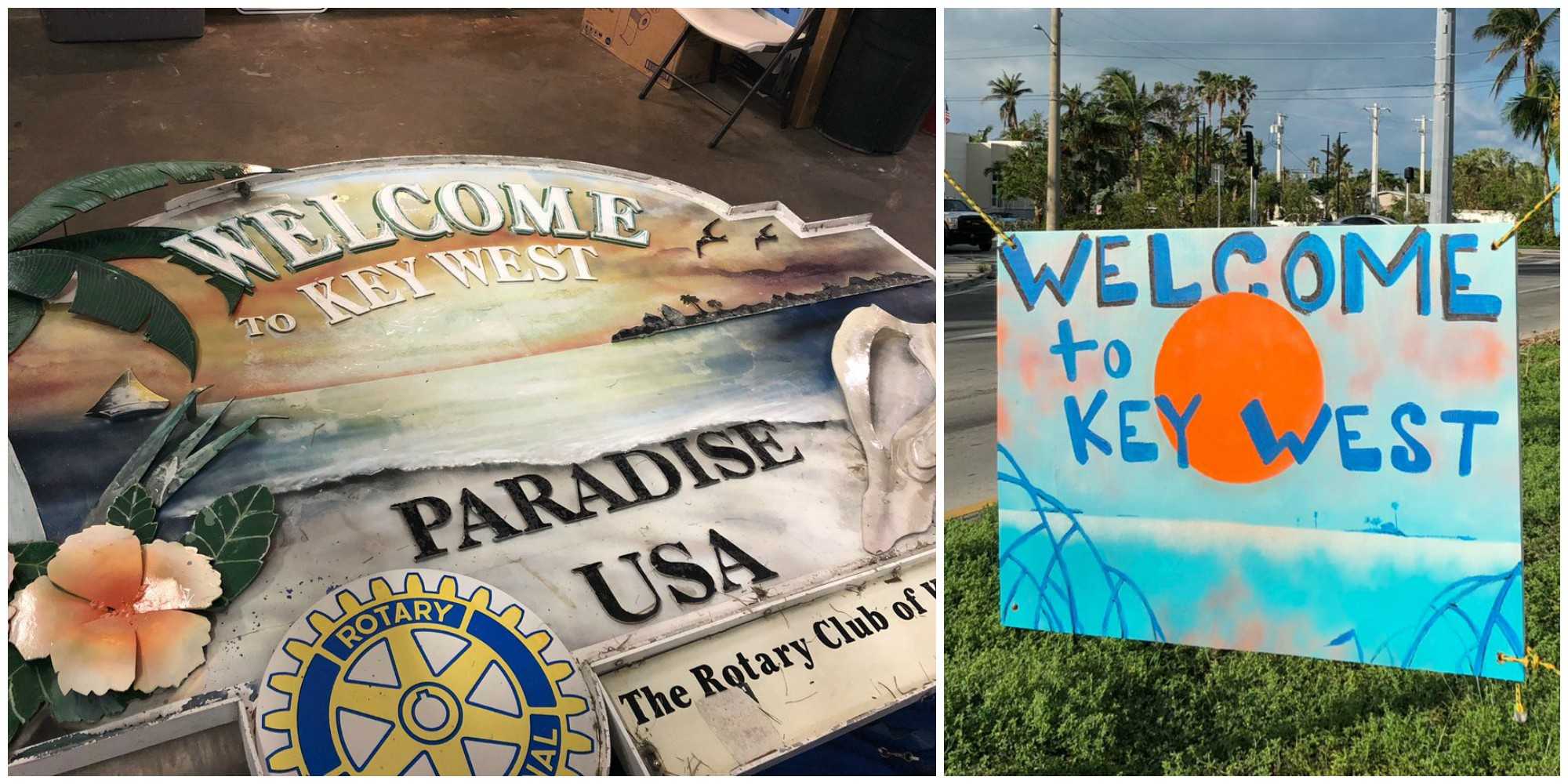 Famous 'Welcome to Key West' sign returns home after being found 300 miles away