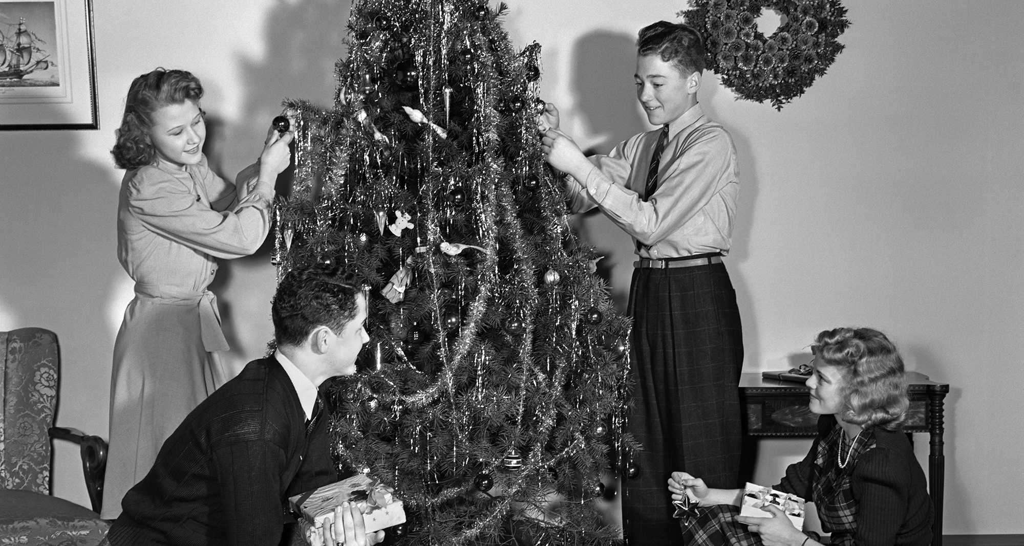 Where did the tradition of the Christmas tree come from?