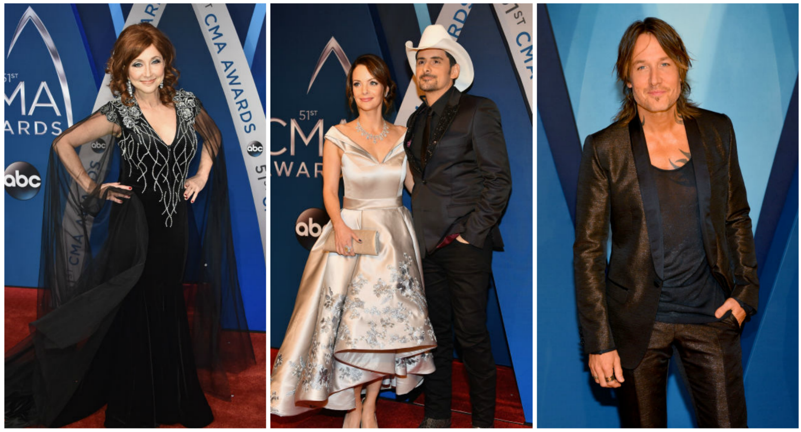 All the red carpet looks from the 2017 CMA Awards