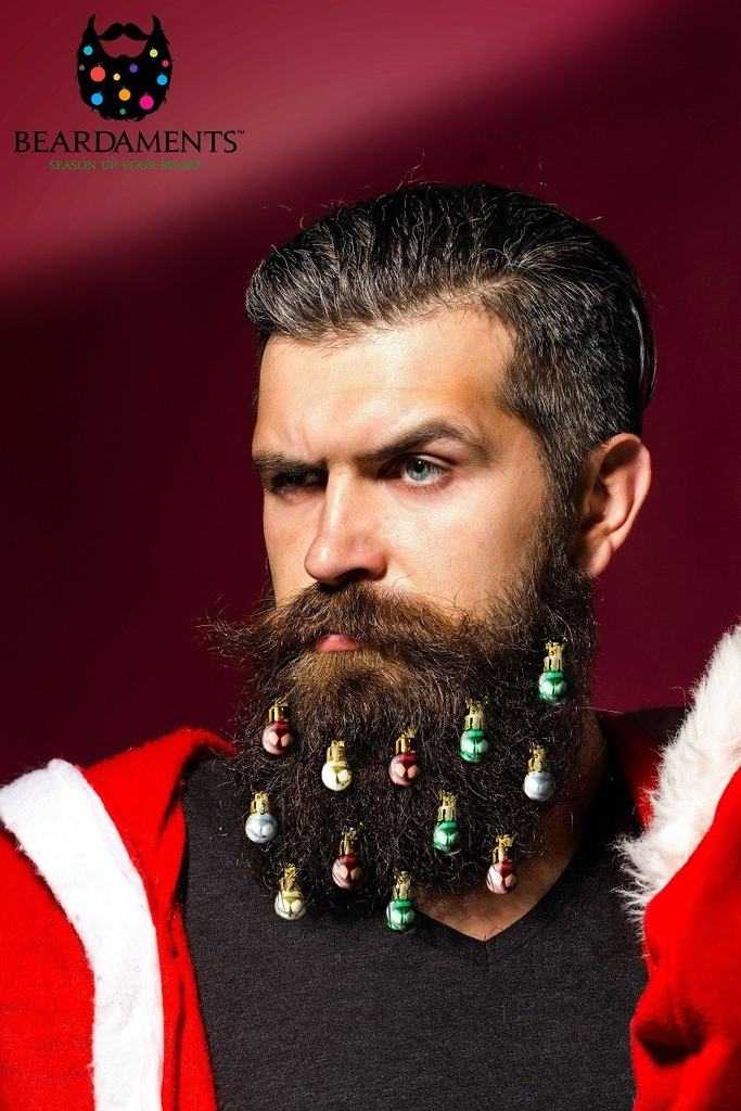 Beard Christmas ornaments are here to make your facial hair extra festive