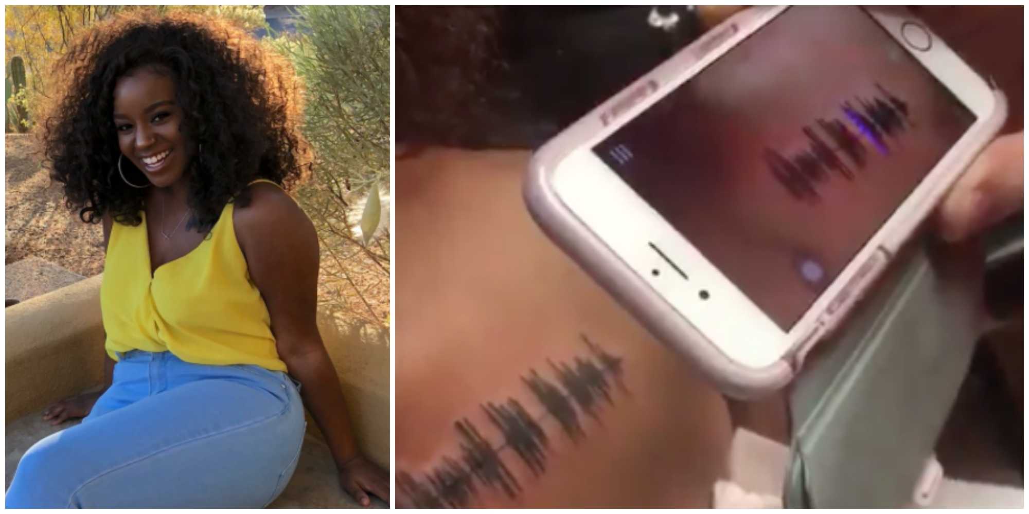 This teen's tattoo lets her listen to her late grandma's last voicemail recording