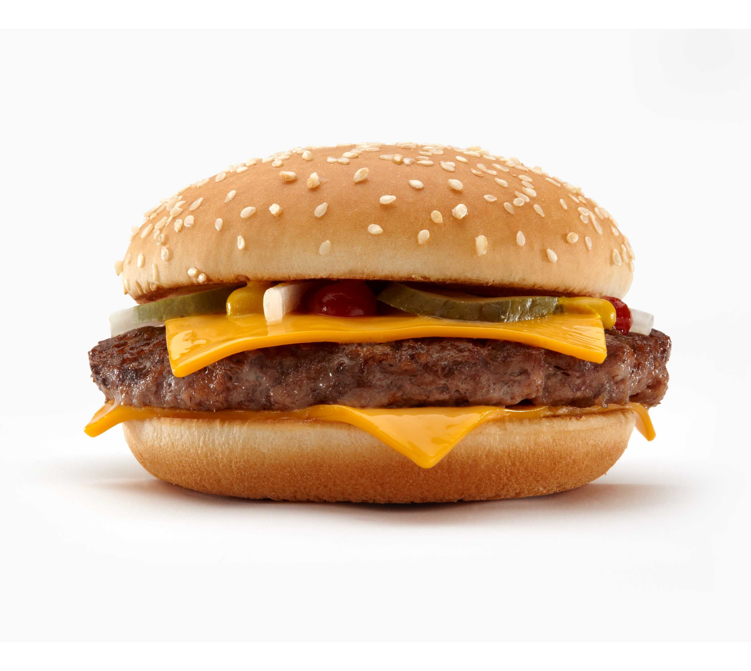 McDonald's starts using fresh beef today