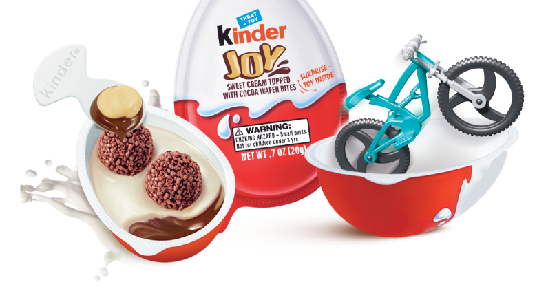 Kinder Eggs are finally coming to America