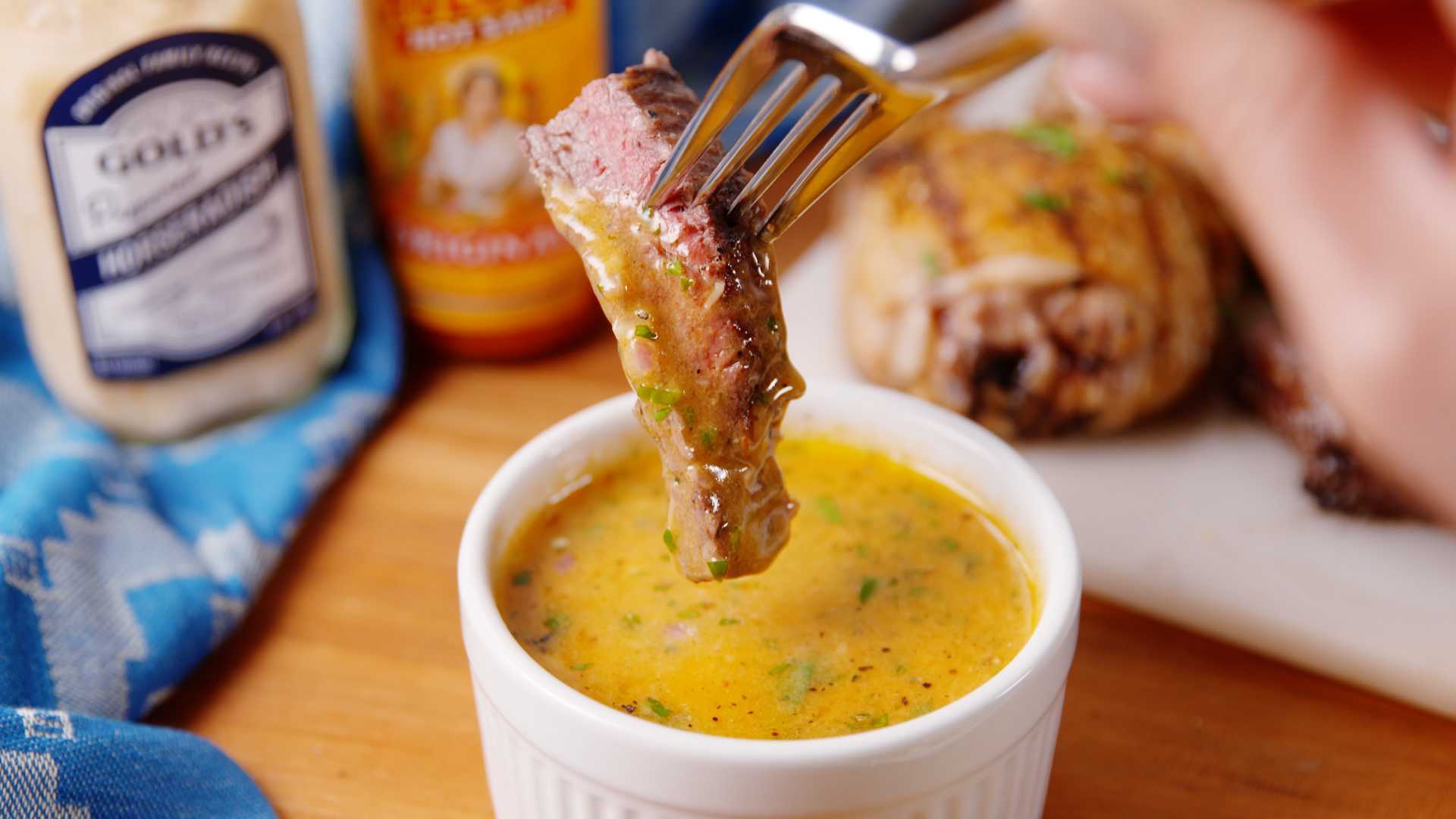 Delish's 'Cowboy Butter' is the homemade dipping sauce you didn't know you needed