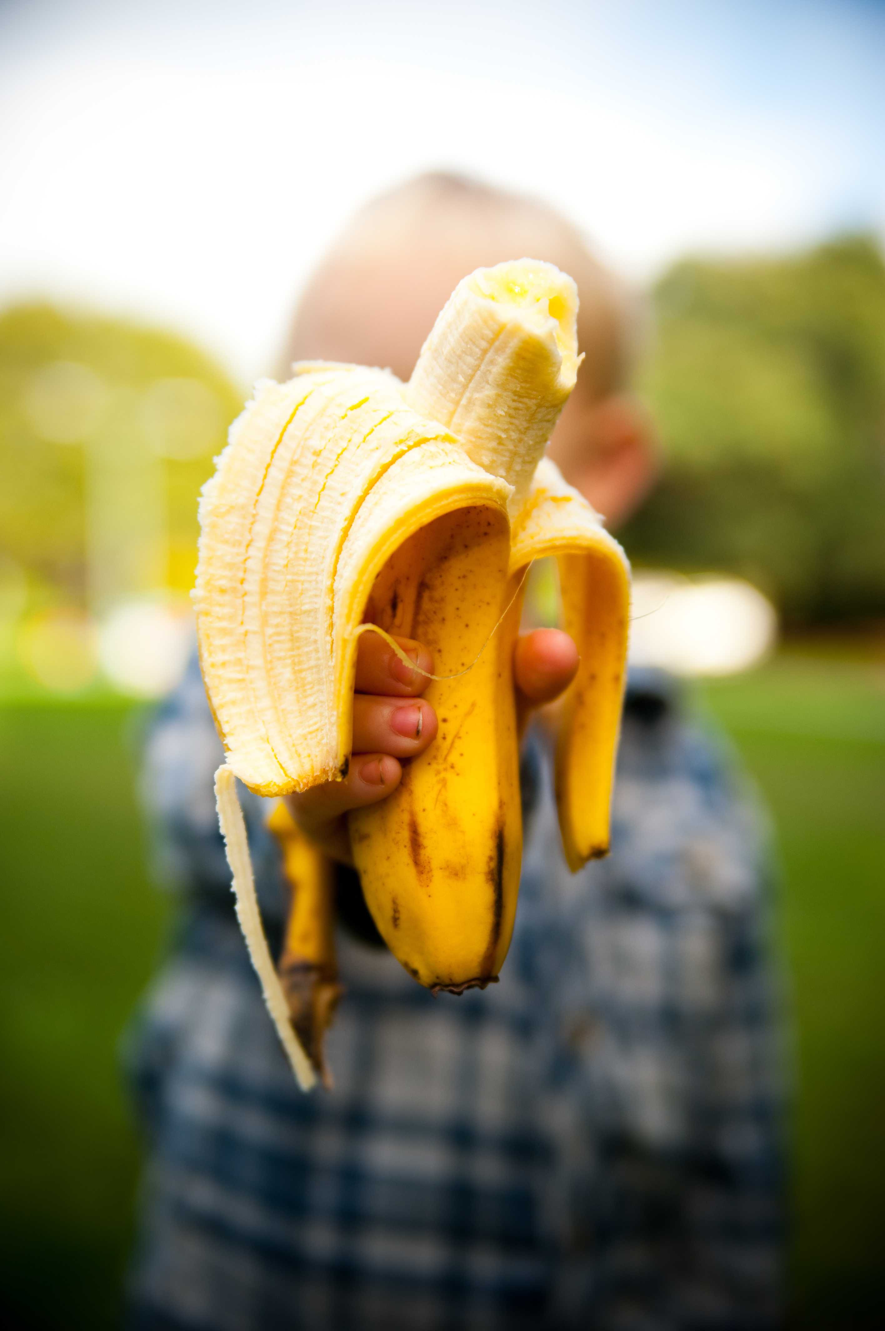Turns out those stringy things on bananas have a name and purpose