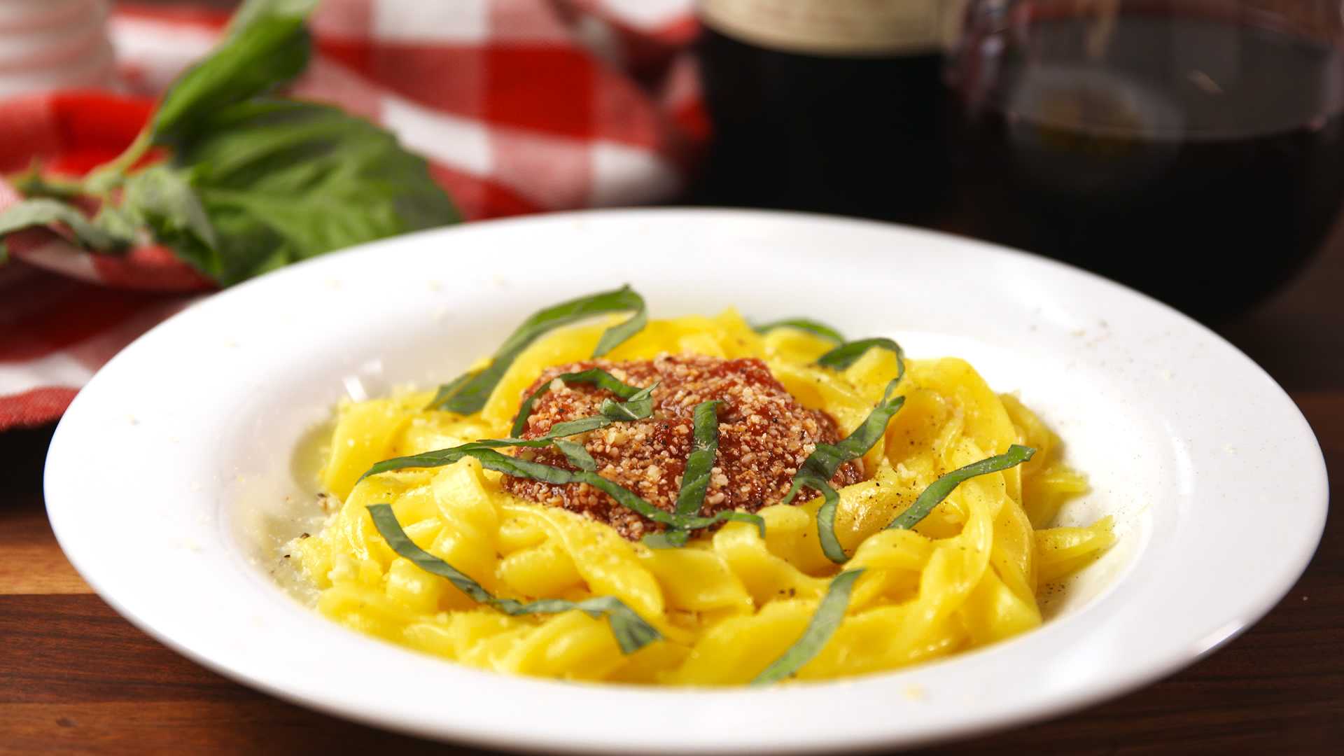 You can make delicious pasta with just two ingredients