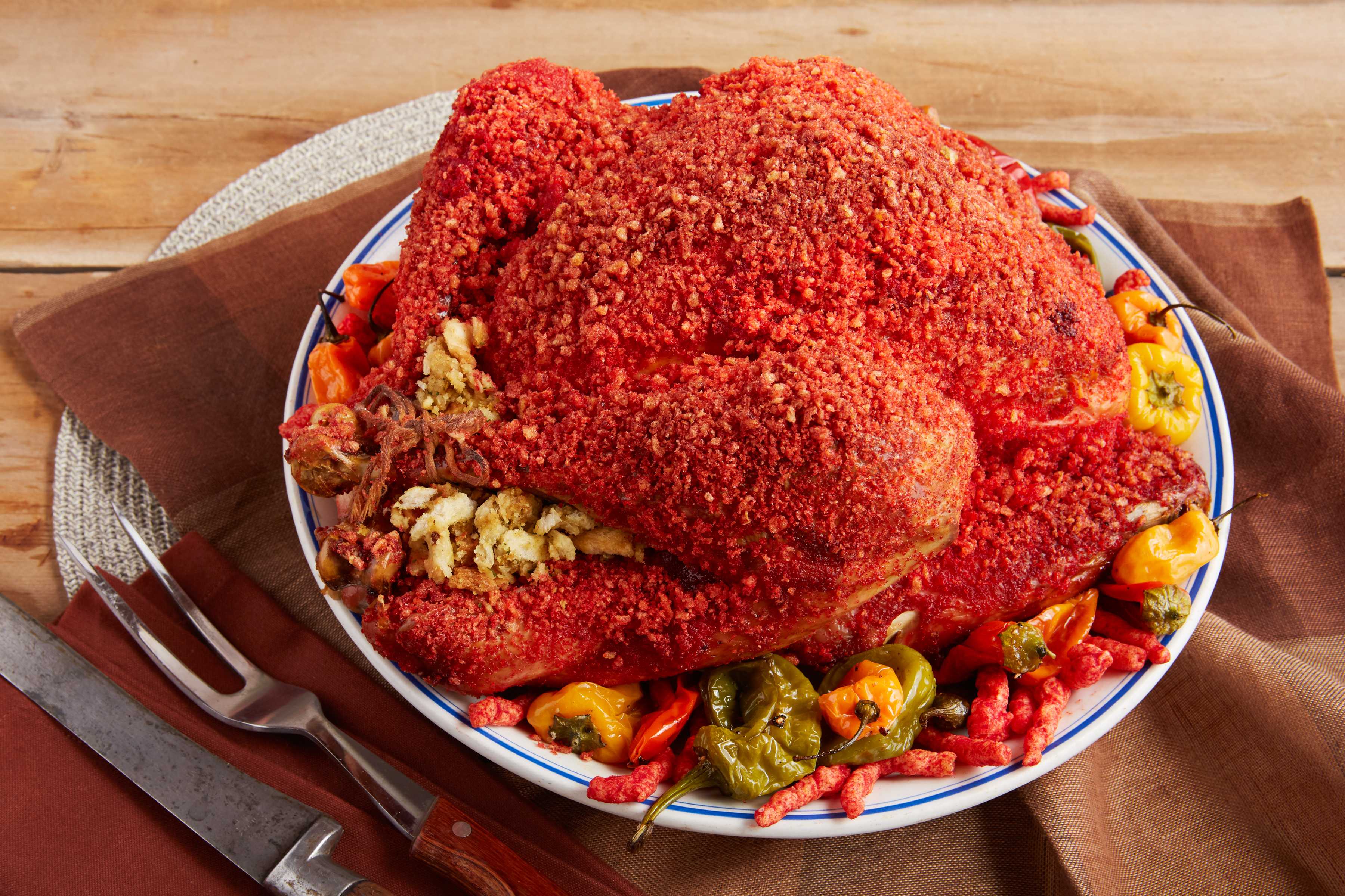 Would you serve up Flamin' Hot Cheetos turkey this Thanksgiving?