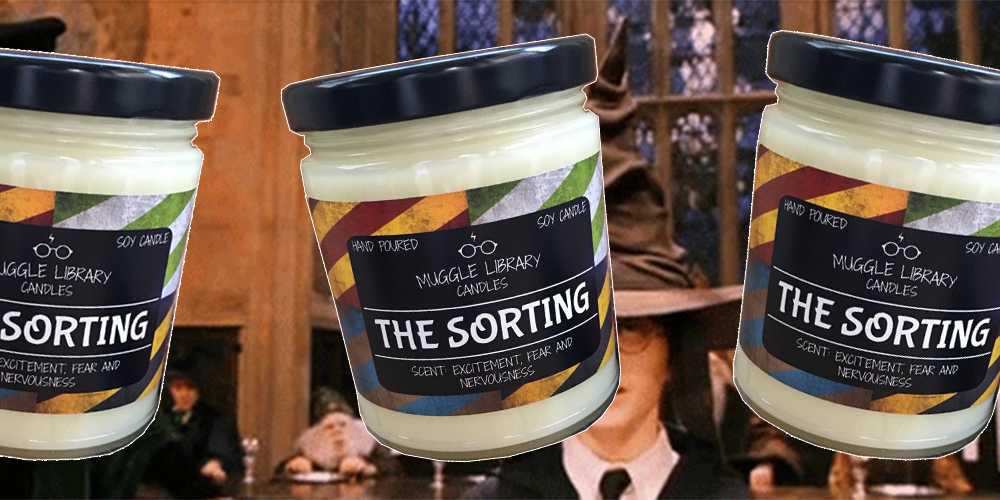 This Harry Potter color-changing candle will sort you into a Hogwarts house