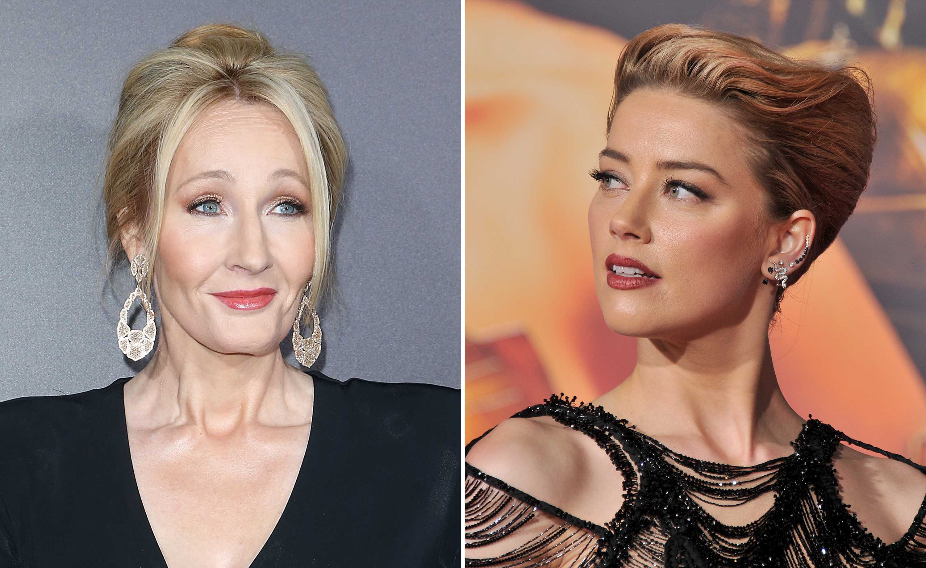 Amber Heard criticizes Warner Bros after J.K. Rowling defends Johnny Depp's casting in 'Fantastic Beasts'