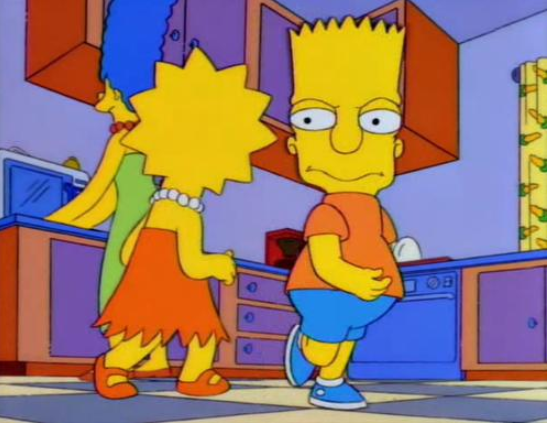 'Simpsons' fans discover the characters facing forward is nightmare fuel