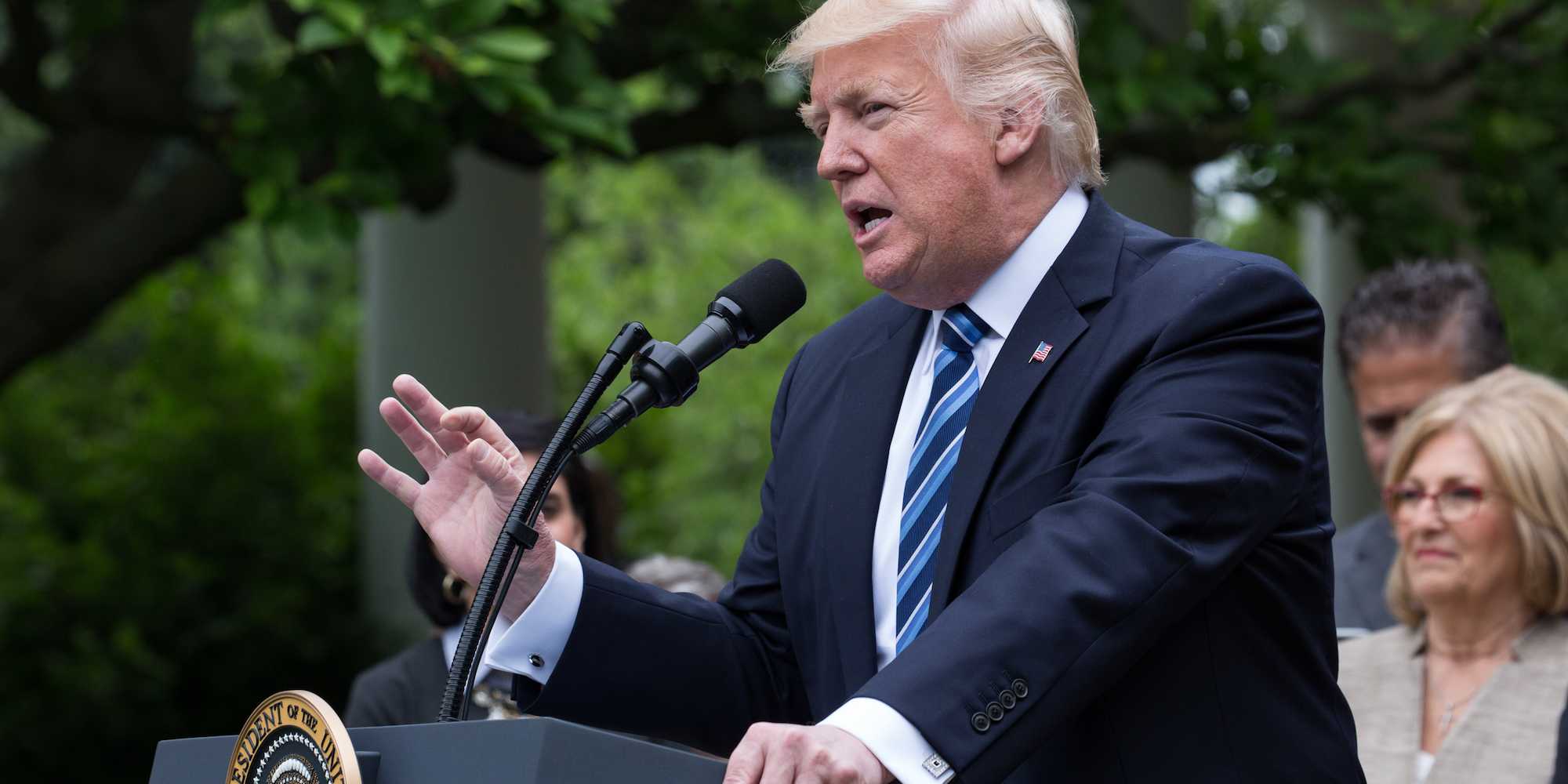 Trump rails against 'single greatest witch hunt of a politician'